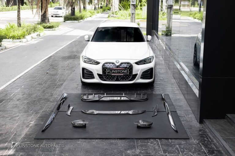genuine parts from SOOQOO again for BMW G26 every piece genuine carbon