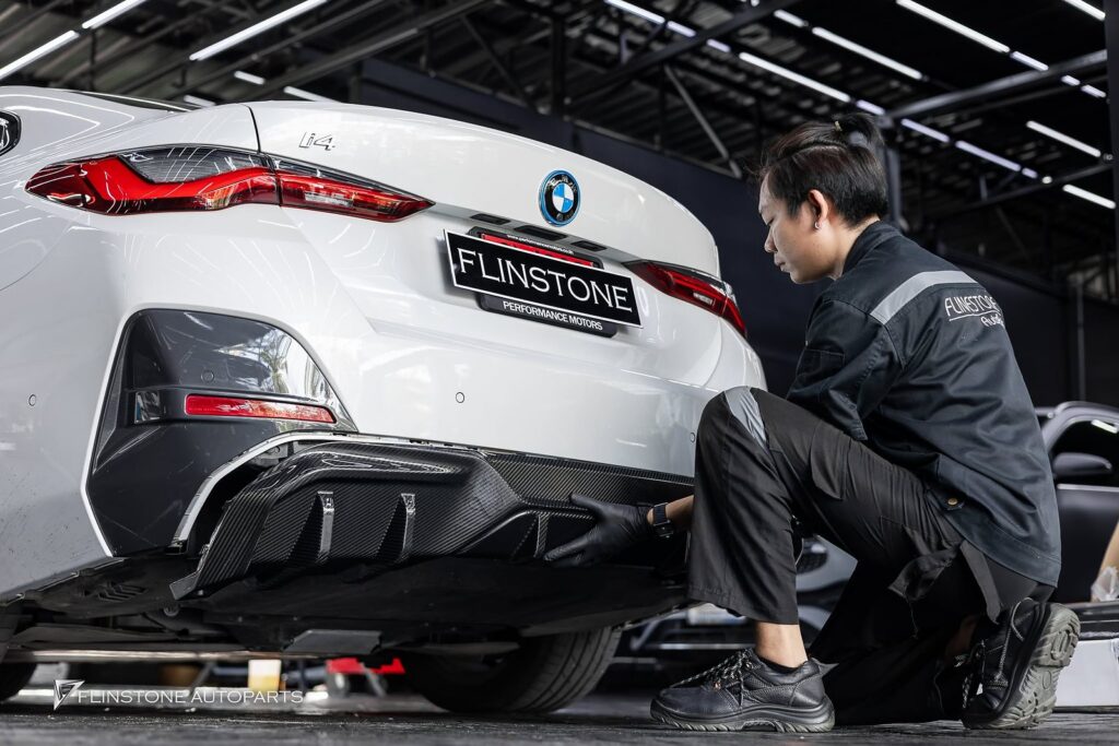 พาร์ทแท้จาก SOOQOO อีกแล้วสำหรับ BMW G26 ชิ้นงานคาร์บอนแท้ทุกชิ้