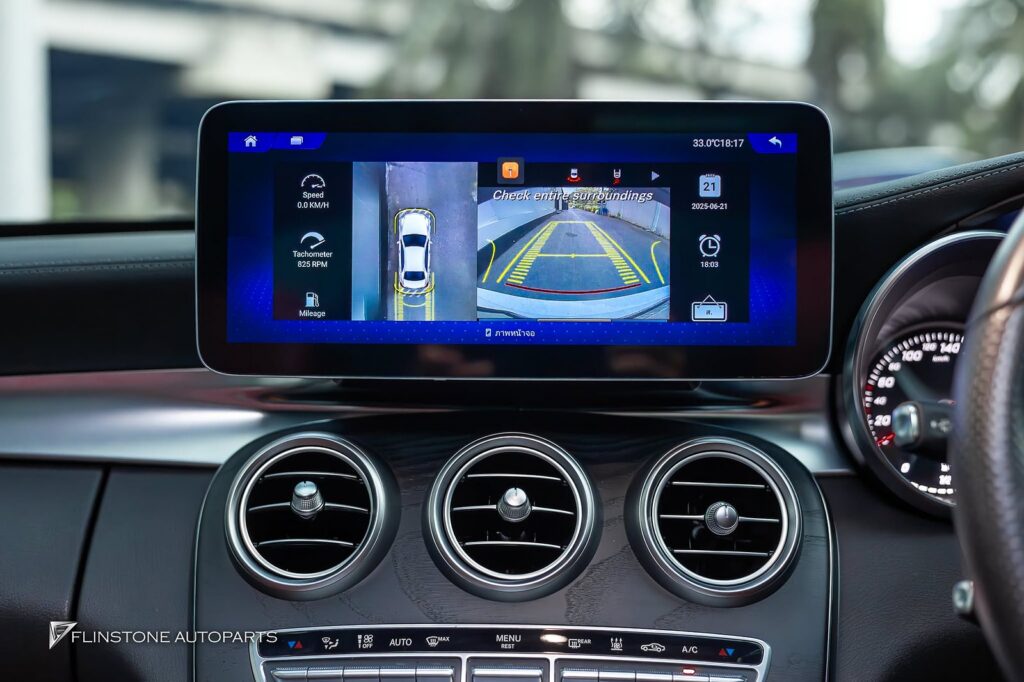 Mercedes-Benz 中控屏 Android，适用于 W205 C-Class