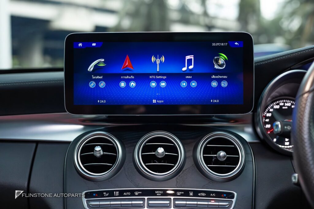 Mercedes-Benz 中控屏 Android，适用于 W205 C-Class