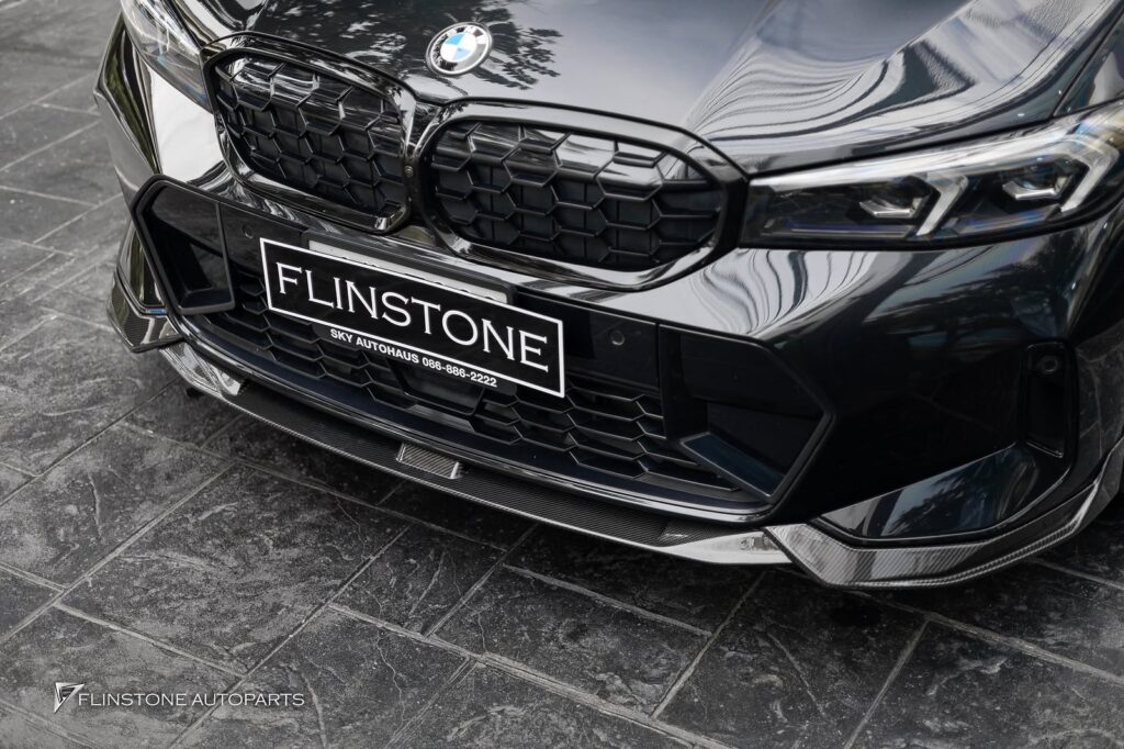 BMW G20 Series 3 2025 Future Design Carbon Fiber Front Lip + Future Design Carbon Fibe