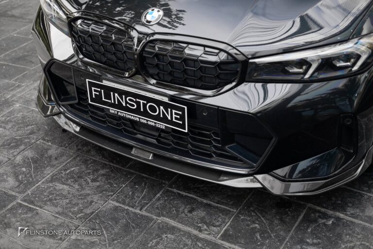 BMW G20 Series 3 2025 Future Design Carbon Fiber Front Lip + Future Design Carbon Fibe