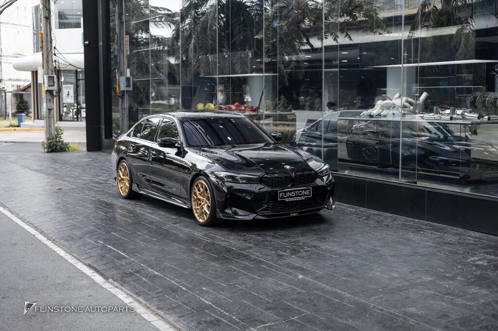 BMW G20 Series 3 2025 Future Design Carbon Fiber Front Lip + Future Design Carbon Fibe