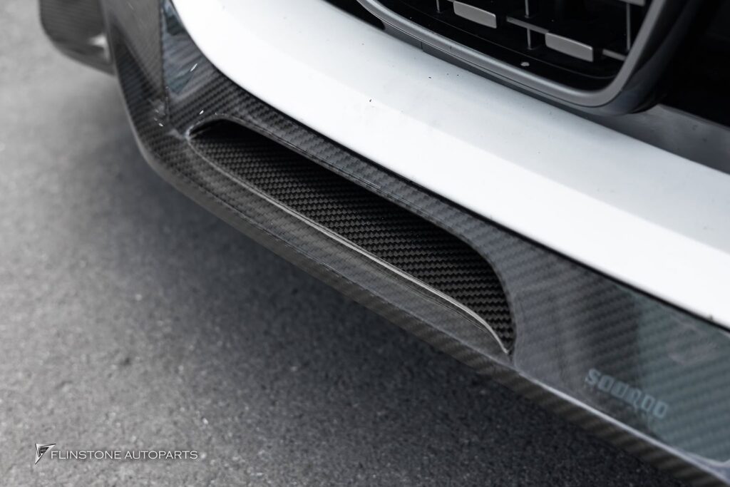 Carbon Front Lip BMW i4 G26 from the brand SOOQOO beautiful genuine carbon parts