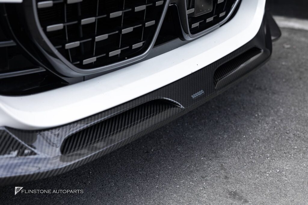 Carbon Front Lip BMW i4 G26 from the brand SOOQOO beautiful genuine carbon parts