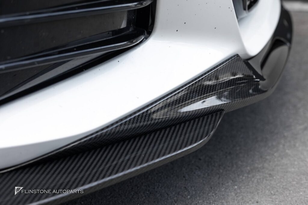 Carbon Front Lip BMW i4 G26 from the brand SOOQOO beautiful genuine carbon parts