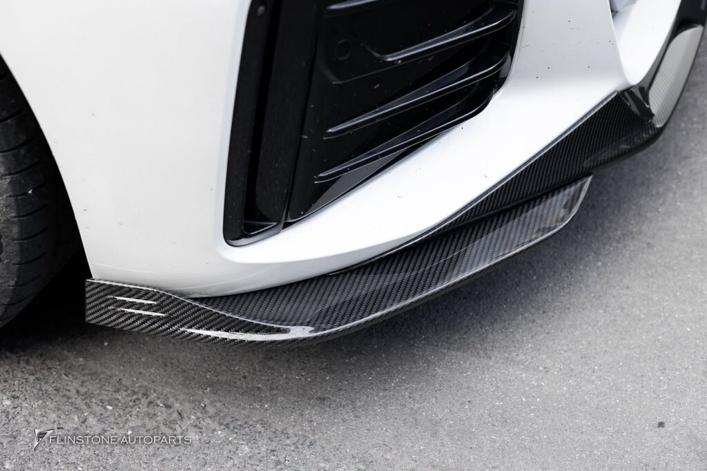 Carbon Front Lip BMW i4 G26 from the brand SOOQOO beautiful genuine carbon parts