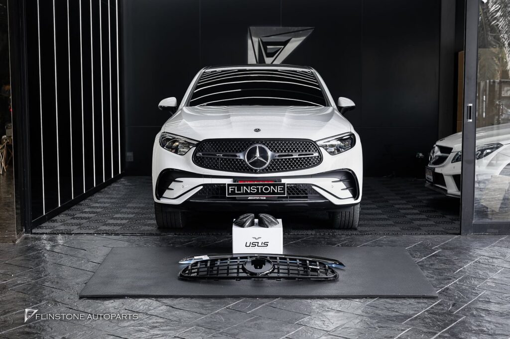 Mercedes-Benz W254 GLC-Class GLC43 AMG Style Front Grille + USUS Autoclave Carbon Side Mirror