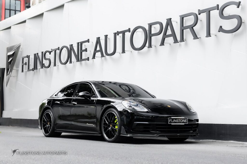 PORSCHE 970 Panamera came in for a fluid change and brake pads