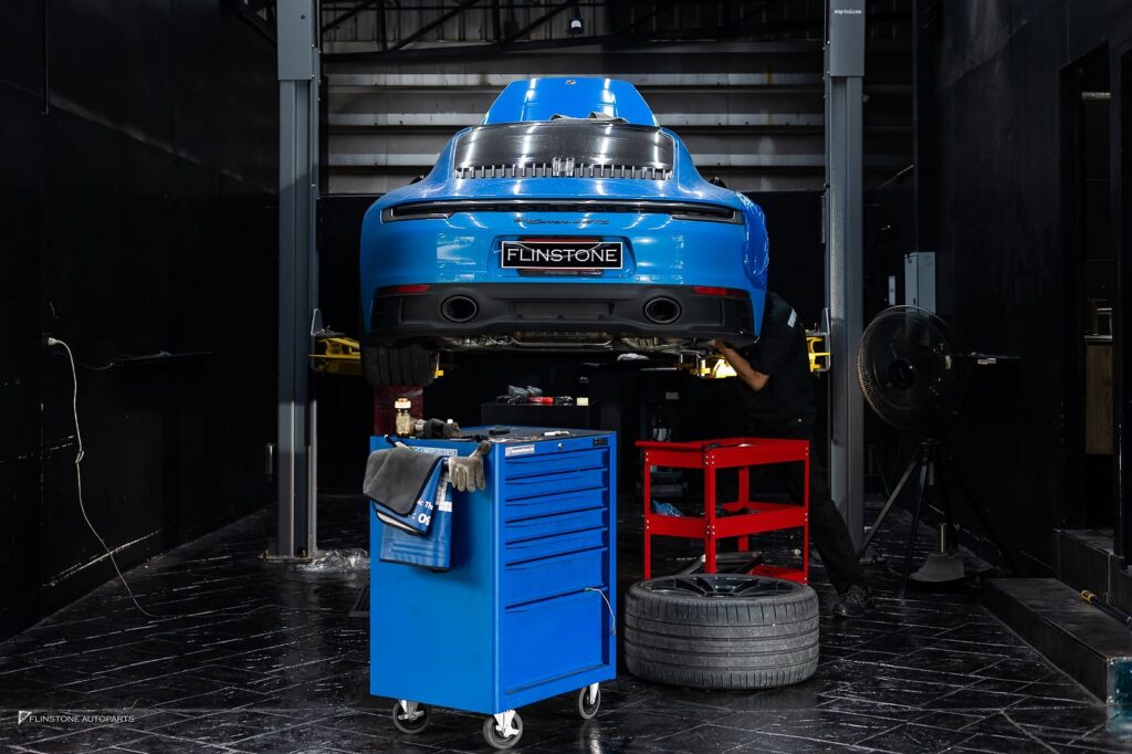 Flinstone Service Porsche 992 喷油嘴不稳高转速不稳定导致故障灯