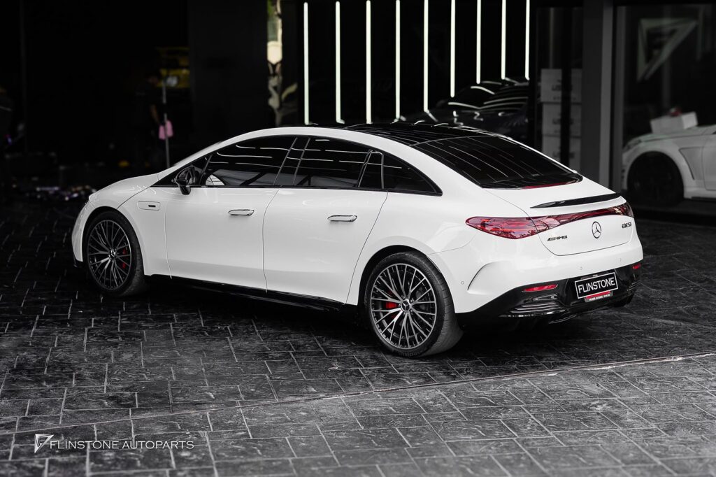 Mercedes-Benz EQE EQS Genuine EQE Center Star Black Emblem + Genuine AMG Black Emblem