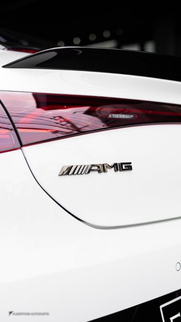 Mercedes-Benz EQE EQS Genuine EQE Center Star Black Emblem + Genuine AMG Black Emblem