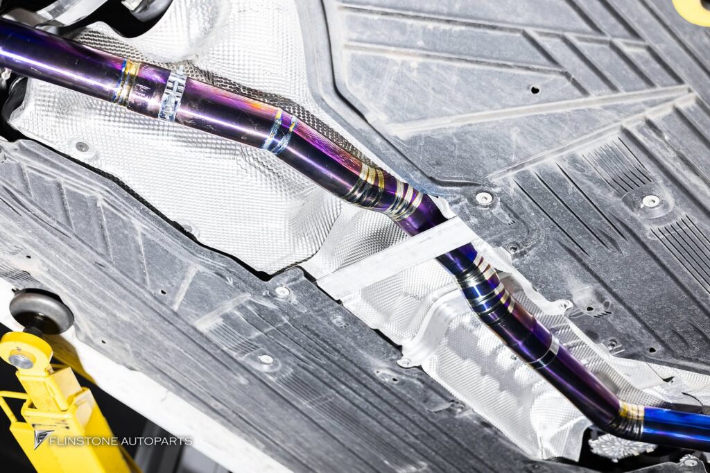 CLE53 AMG x USUS Titanium Exhaust beautiful underbody photos for every car that comes