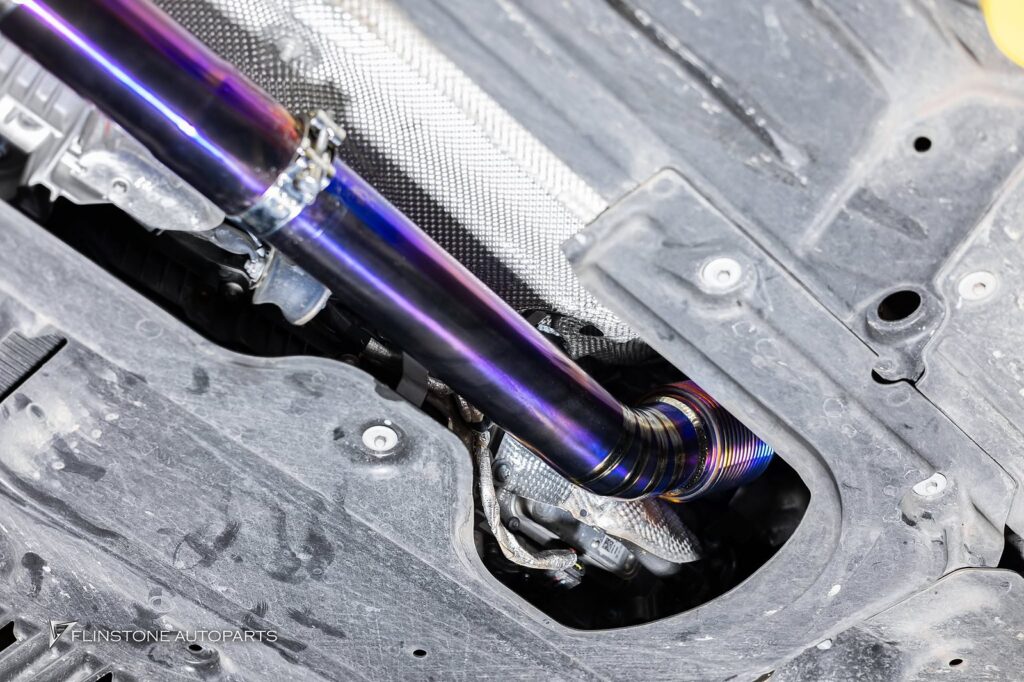 CLE53 AMG x USUS Titanium Exhaust beautiful underbody photos for every car that comes