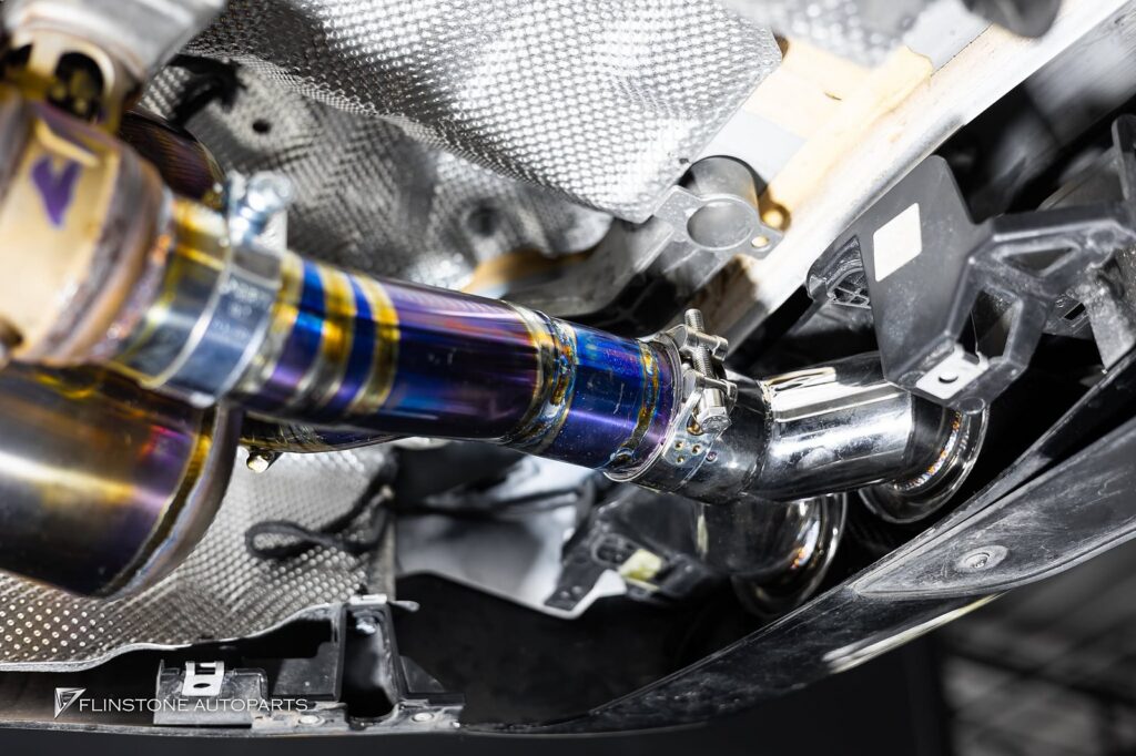 CLE53 AMG x USUS Titanium Exhaust beautiful underbody photos for every car that comes