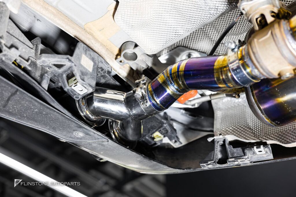 CLE53 AMG x USUS Titanium Exhaust beautiful underbody photos for every car that comes