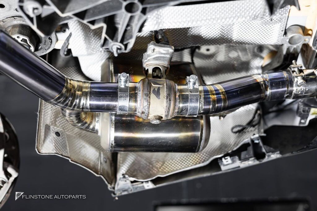 CLE53 AMG x USUS Titanium Exhaust beautiful underbody photos for every car that comes