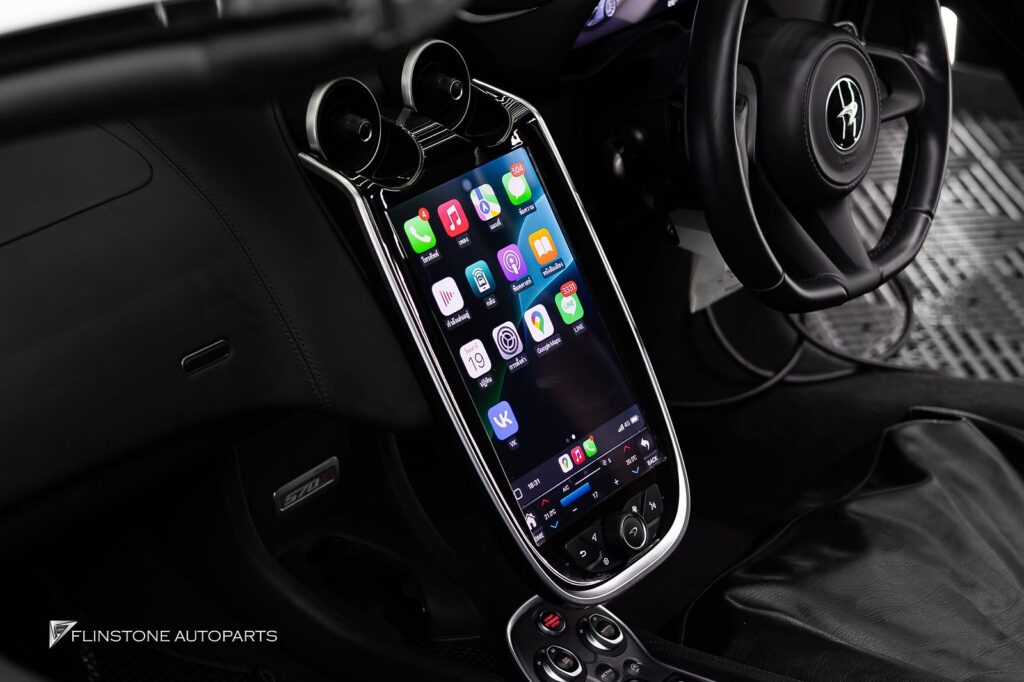 Android Screen for McLaren 570s better performance and size