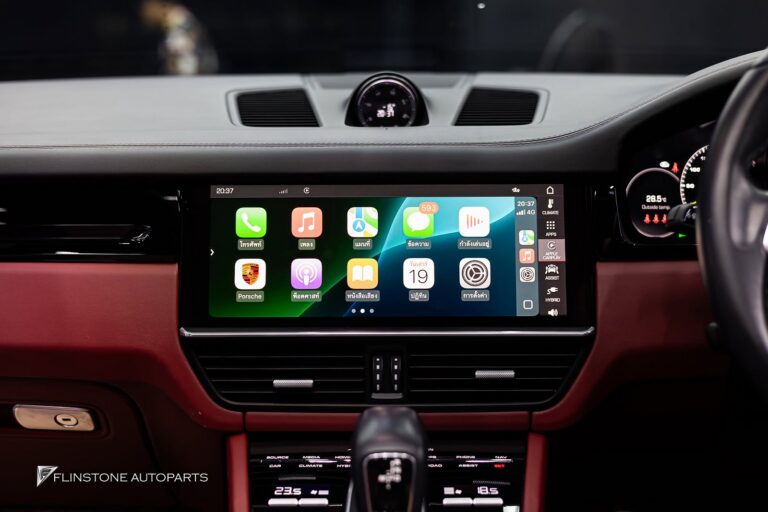 ระบบ Apple Car Play บนระบบจอเดิม PORSCHE Cayenne E3 ใช้งานสะดวกส