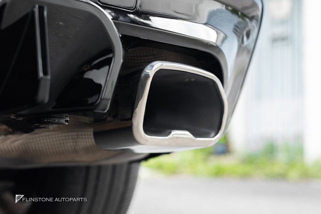 BMW X3 G01 GTs Black Front Spoiler + M Performance Rear Spoiler