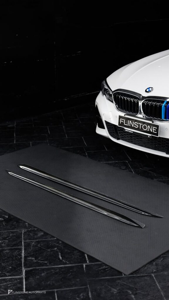 BMW G20 Series 3 2025 M Performance Carbon Fiber Side Skirt