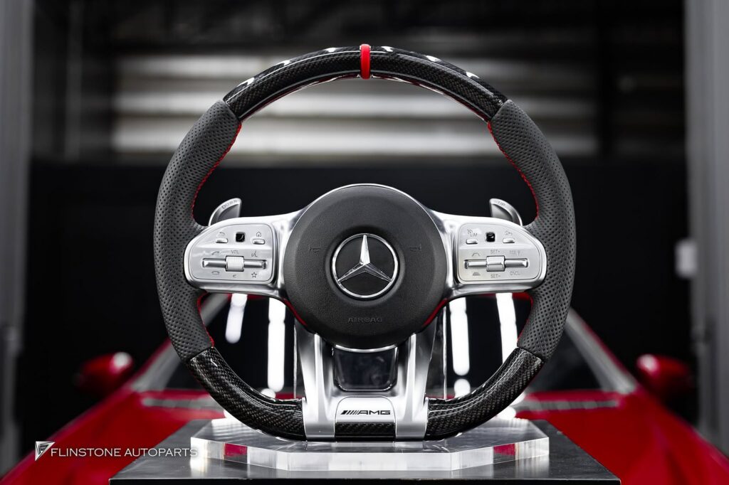 Mercedes-Benz R172 SLK-Class Custom AMG Carbon Fiber Steering Wheel