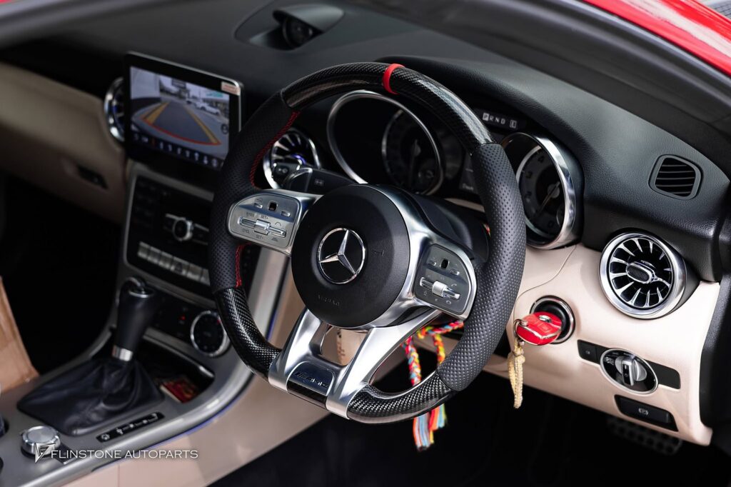 Mercedes-Benz R172 SLK-Class Custom AMG Carbon Fiber Steering Wheel