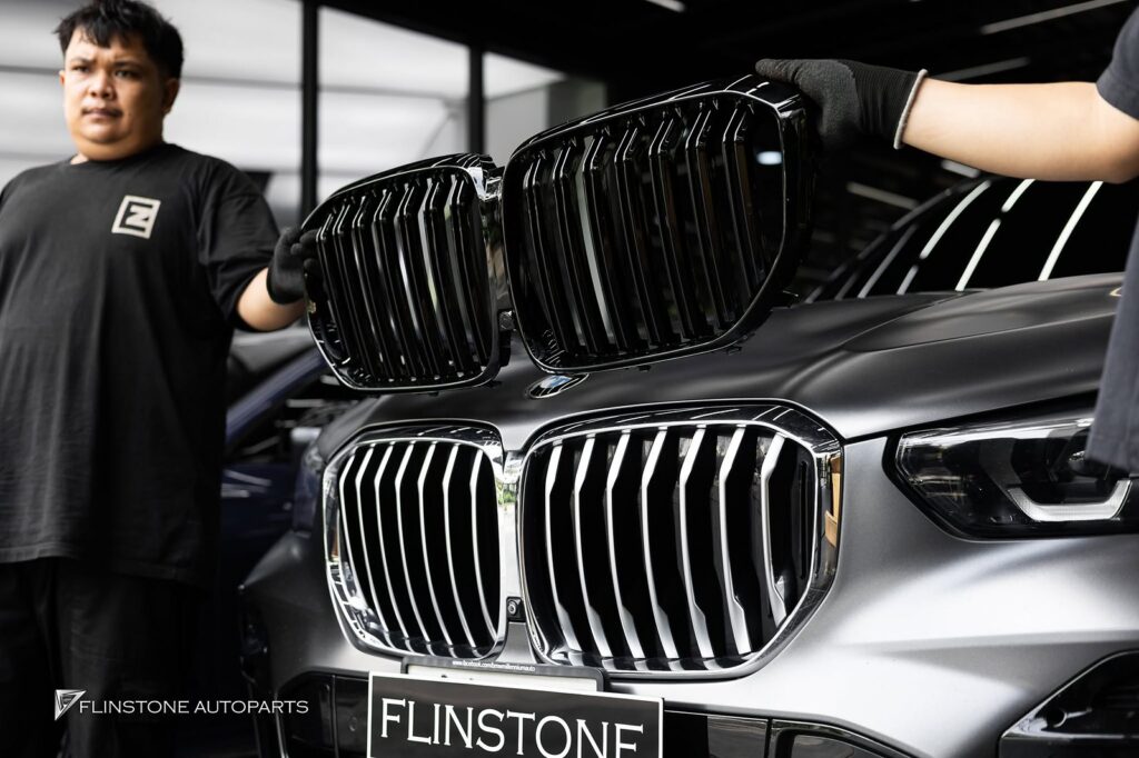 BMW G05 X5 X5M Style Black Front Grille