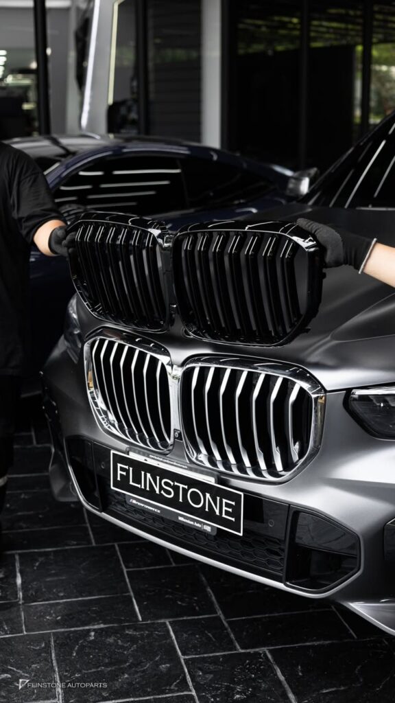 BMW G05 X5 X5M Style Black Front Grille