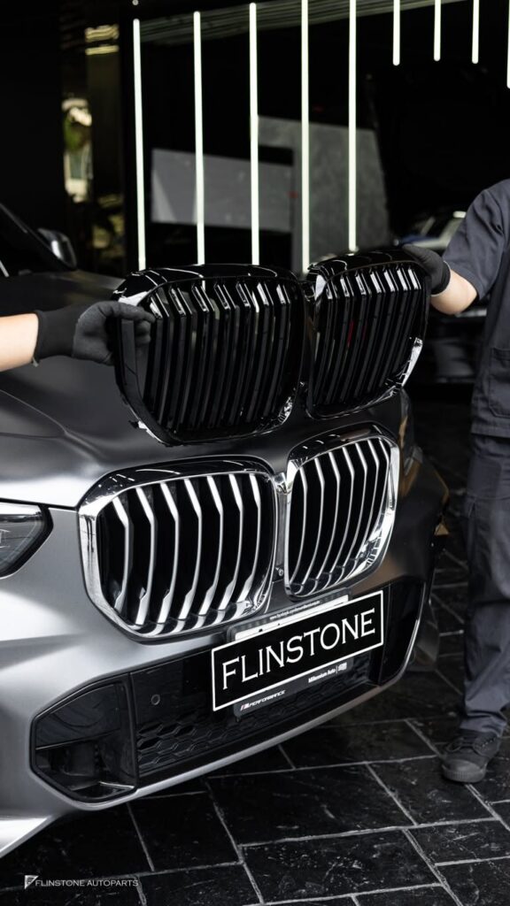 BMW G05 X5 X5M Style Black Front Grille