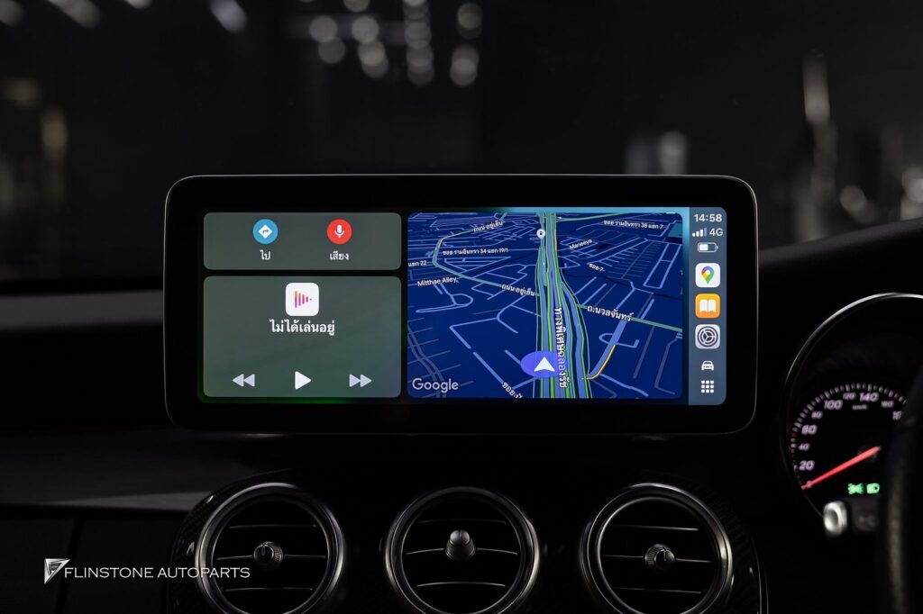 ใส่จอ Android ให้กับ Mercedes Benz W205 C-Class อุปกรณ์ตรงรุ่น ม