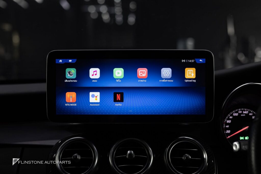 ใส่จอ Android ให้กับ Mercedes Benz W205 C-Class อุปกรณ์ตรงรุ่น ม