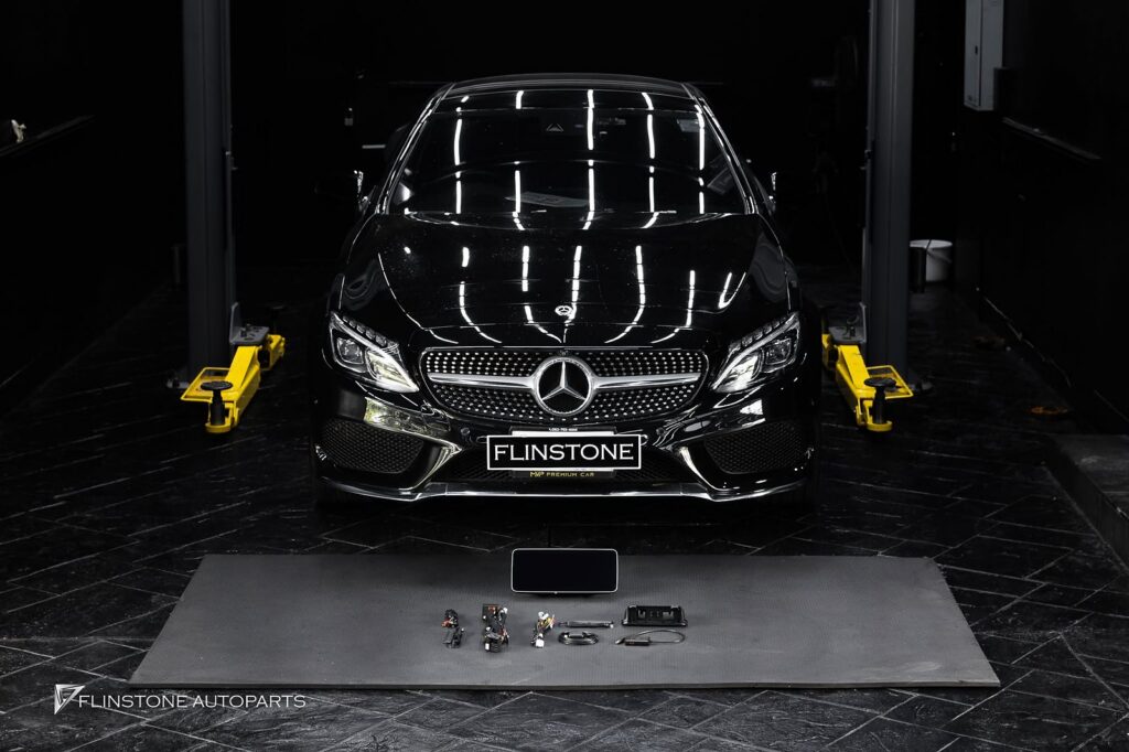 ใส่จอ Android ให้กับ Mercedes Benz W205 C-Class อุปกรณ์ตรงรุ่น ม