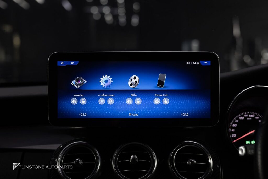 ใส่จอ Android ให้กับ Mercedes Benz W205 C-Class อุปกรณ์ตรงรุ่น ม