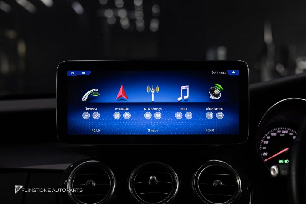 ใส่จอ Android ให้กับ Mercedes Benz W205 C-Class อุปกรณ์ตรงรุ่น ม