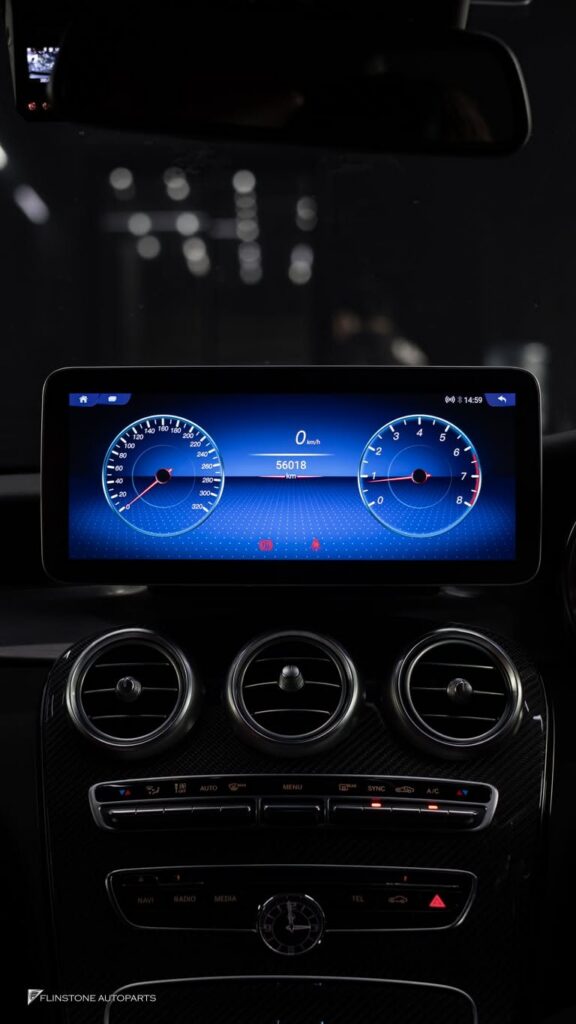 ใส่จอ Android ให้กับ Mercedes Benz W205 C-Class อุปกรณ์ตรงรุ่น ม