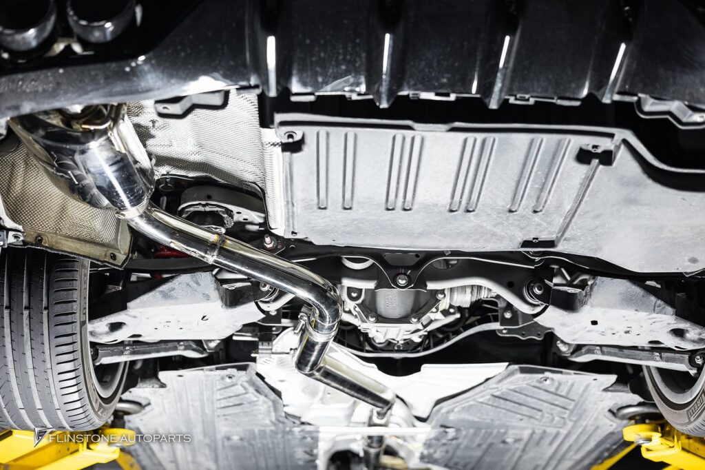 Mercedes-Benz ชุดท่อ USUS Exhaust ติดตั้งใน W206 C-Class C220d