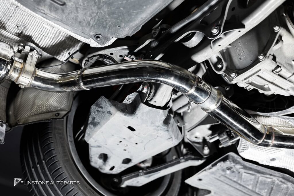 Mercedes-Benz ชุดท่อ USUS Exhaust ติดตั้งใน W206 C-Class C220d