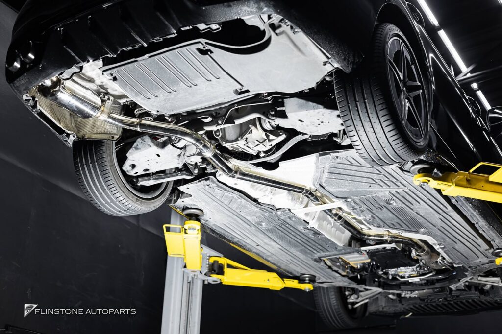 Mercedes-Benz ชุดท่อ USUS Exhaust ติดตั้งใน W206 C-Class C220d