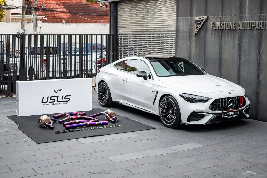 Mercedes-Benz C236 CLE-Class Coupe กันรัวๆกับชุดท่อ USUS Exhaust