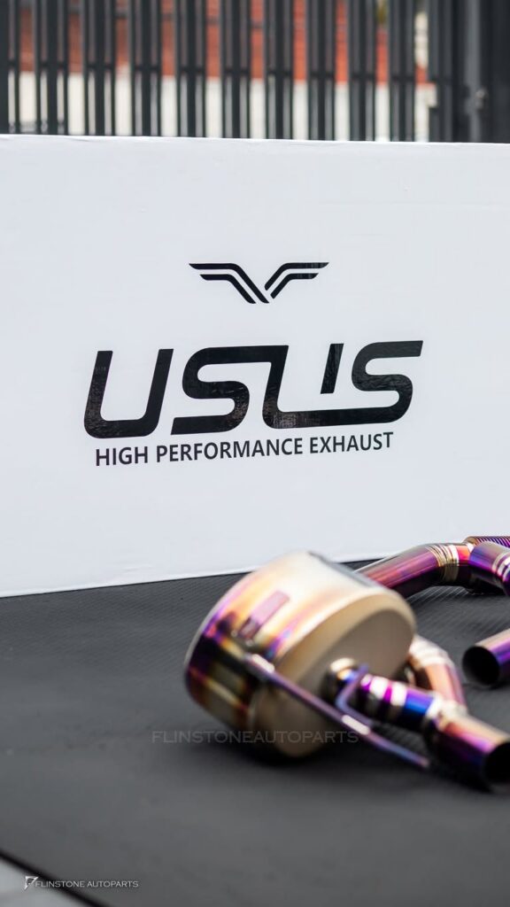 Mercedes-Benz C236 CLE-Class Coupe 排气系统接连安装 USUS Exhaust