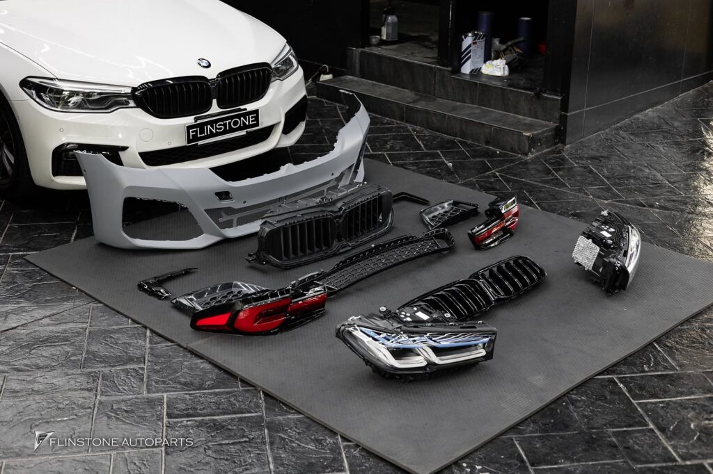 BMW G30 – F90 2024+ M Sport LCI Front Bumper + M Sport LCI Front Grille