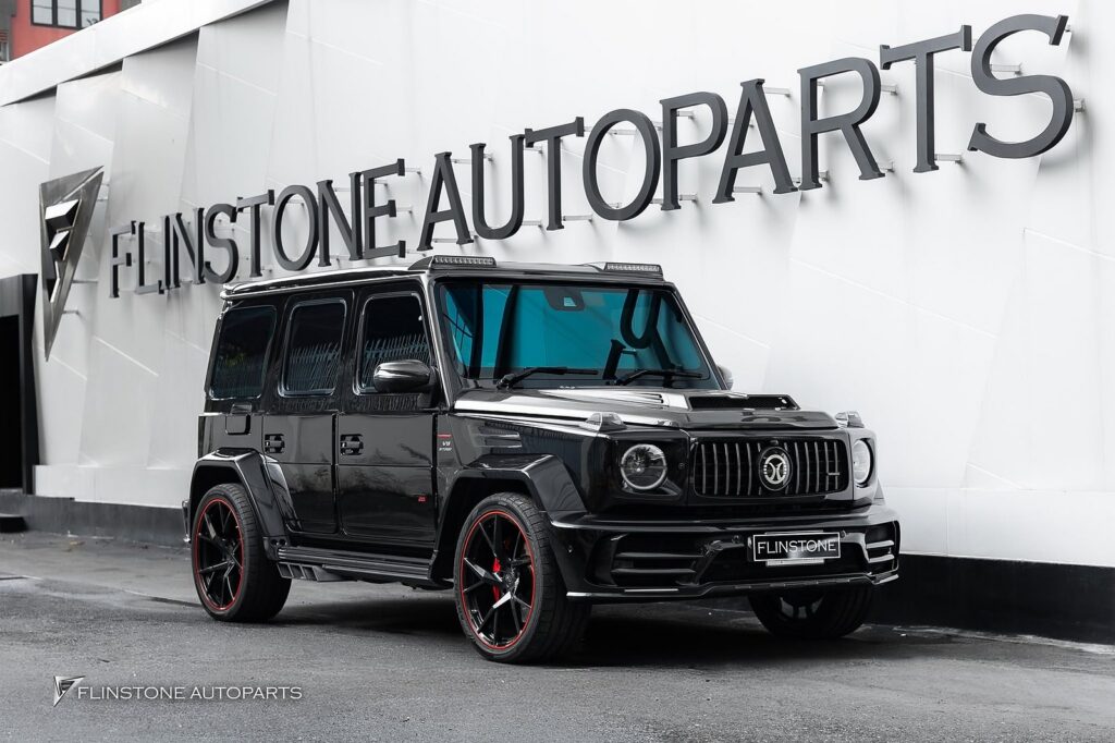 W463 G-Class Mercedes-Benz G63 กับชุดแต่ง MANSORY รอบคัน และชุดล้อฟอร์จสั่งตั