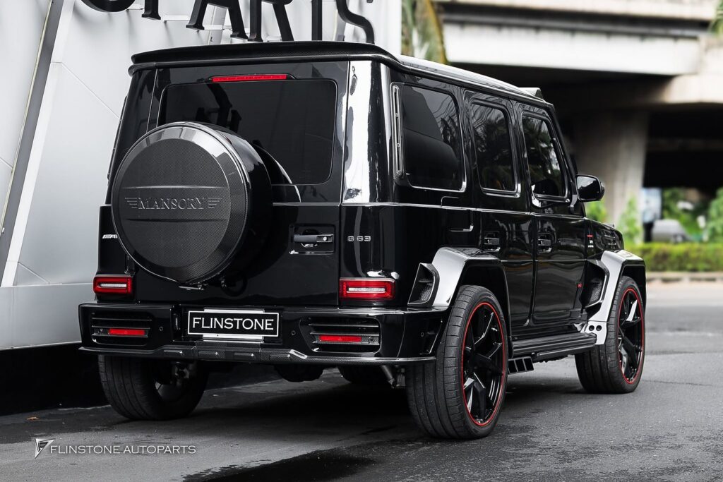 W463 G-Class Mercedes-Benz G63 กับชุดแต่ง MANSORY รอบคัน และชุดล้อฟอร์จสั่งตั
