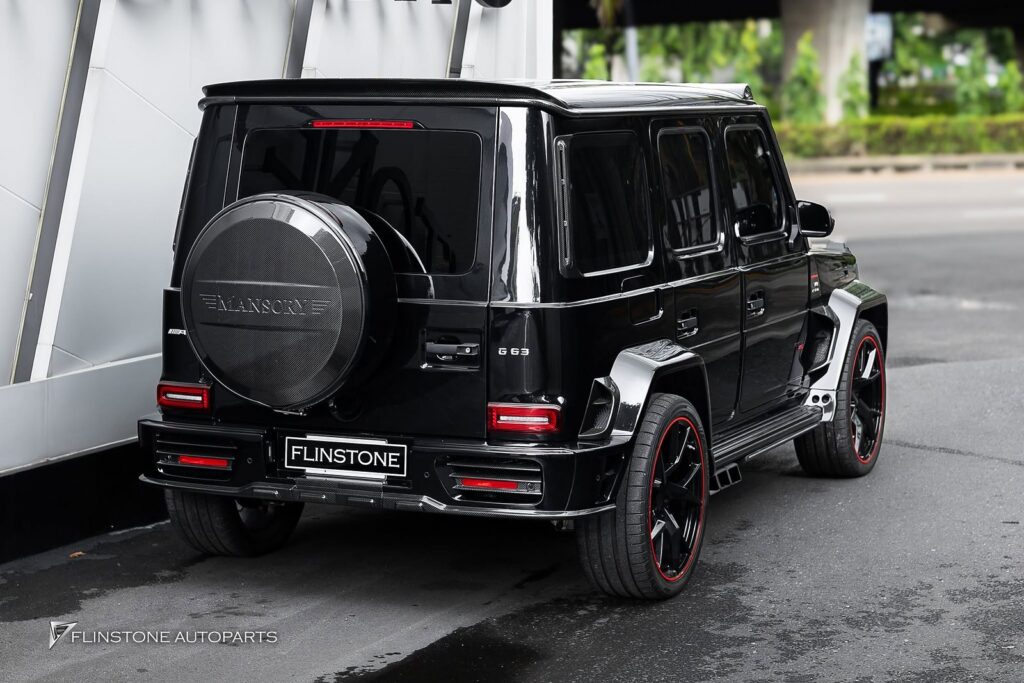 W463 G-Class Mercedes-Benz G63 กับชุดแต่ง MANSORY รอบคัน และชุดล้อฟอร์จสั่งตั