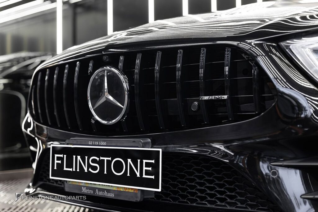 Mercedes-Benz C257 CLS-Class Coupe GT Panamericana Front Grille + CLS53 AMG Black Rear Diffuser