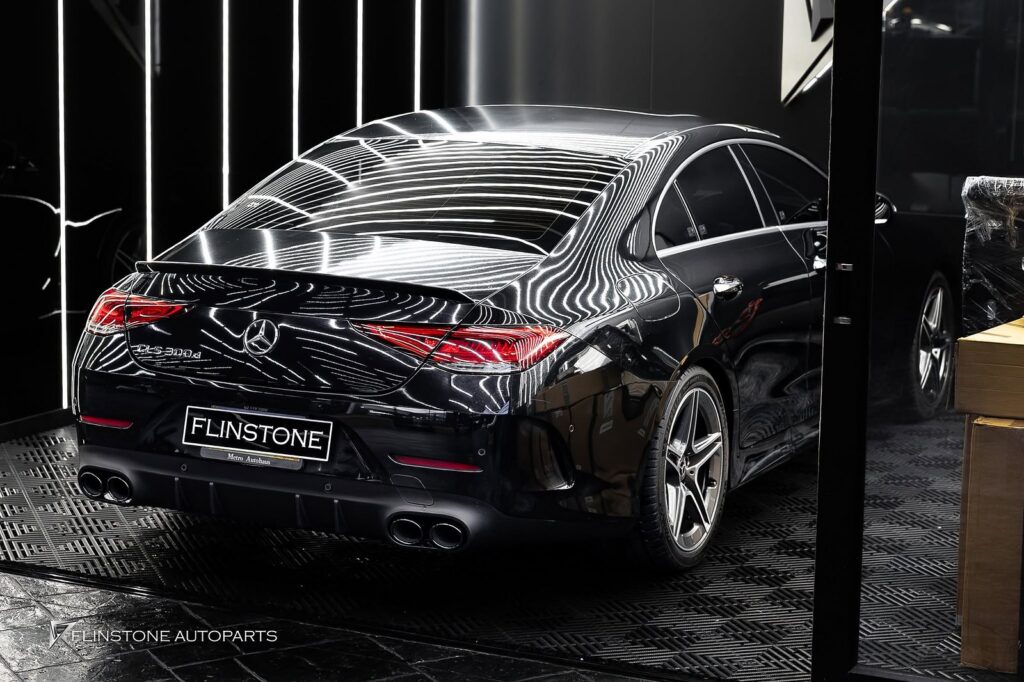 Mercedes-Benz C257 CLS-Class Coupe GT Panamericana Front Grille + CLS53 AMG Black Rear Diffuser