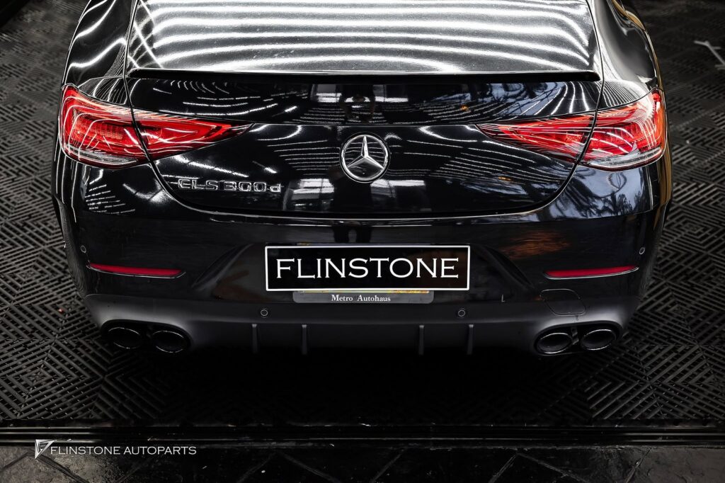 Mercedes-Benz C257 CLS-Class Coupe GT Panamericana Front Grille + CLS53 AMG Black Rear Diffuser
