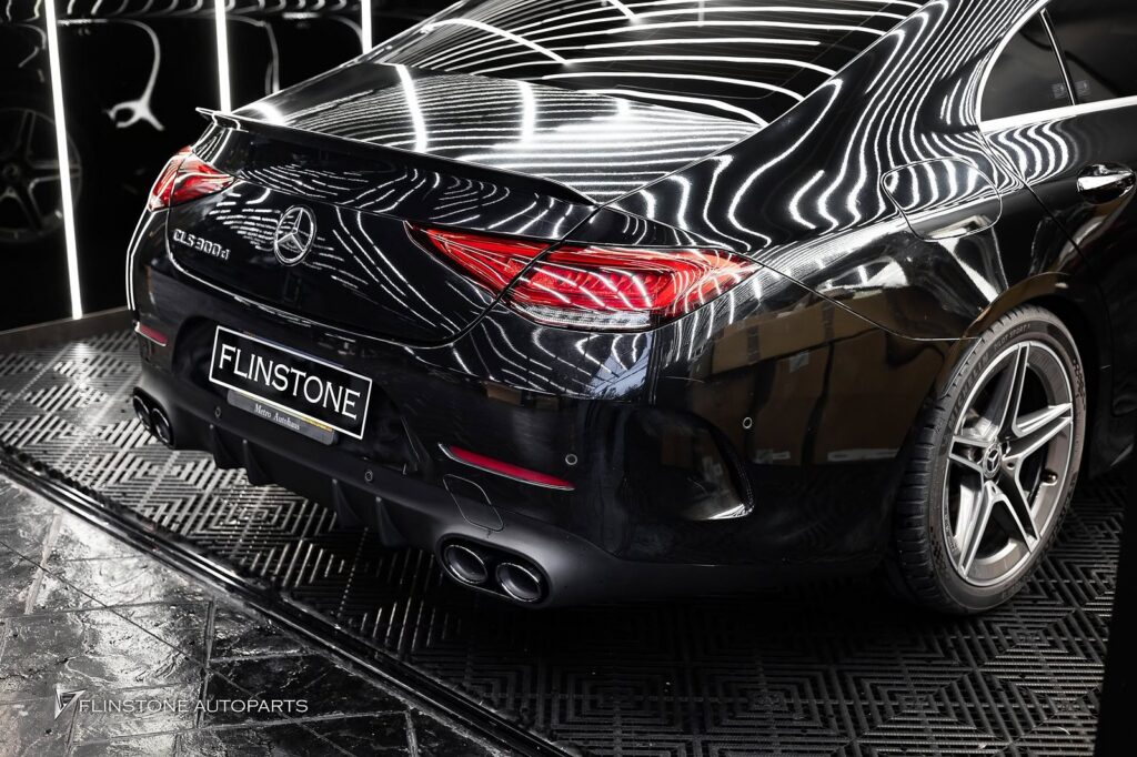Mercedes-Benz C257 CLS-Class Coupe GT Panamericana Front Grille + CLS53 AMG Black Rear Diffuser