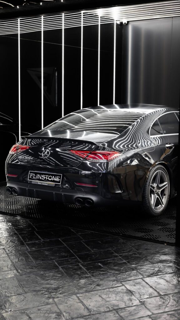 Mercedes-Benz C257 CLS-Class Coupe GT Panamericana Front Grille + CLS53 AMG Black Rear Diffuser